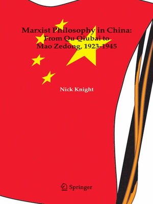 cover image of Marxist Philosophy in China
